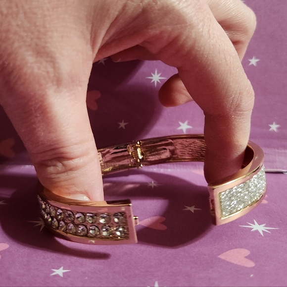 Charming Charlie's Gold Bangle - Picture 6 of 6
